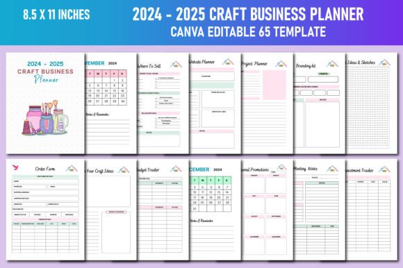 2024 - 2025 Craft Business Planner: A Practical Tool for Creative Entrepreneurs