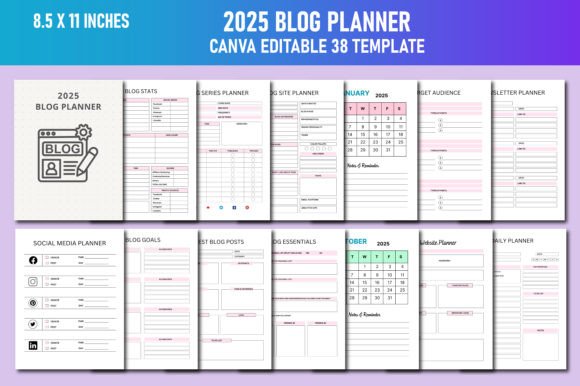 2025 Blog Planner: Organize Your Content Strategy