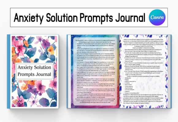 Anxiety Solution Prompts Journal
