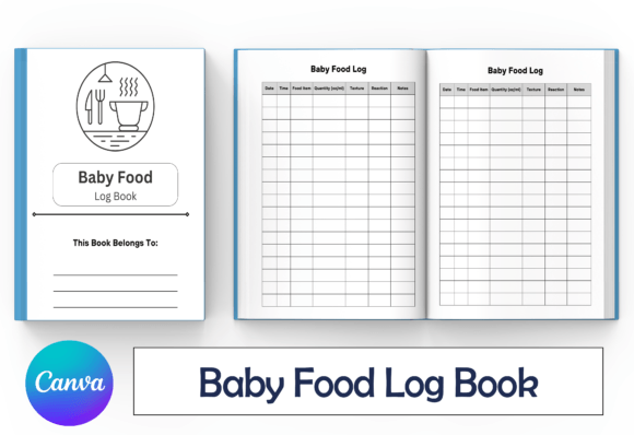 Baby Food Log Book