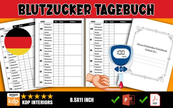BLUTZUCKER TAGEBUCH Blood Sugar LogBook: A Practical Tool for Tracking Health