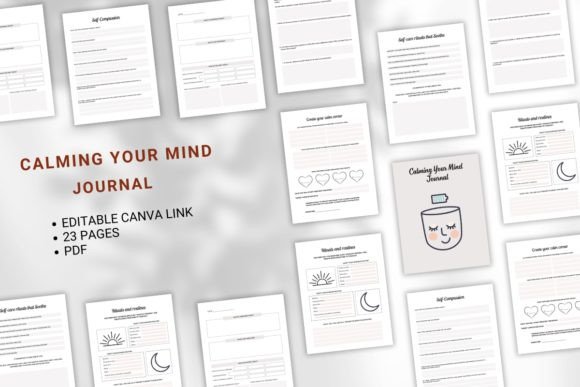 Calming Your Mind Journal: A Strategic Tool for Mental Clarity and Purpose