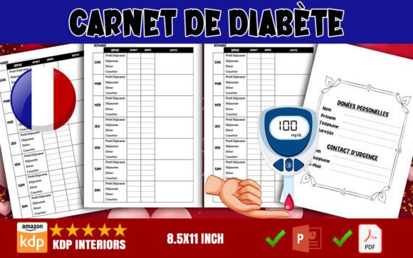 CARNET DE DIABÈTE Blood Sugar Log Book: A Practical Tool for Daily Monitoring