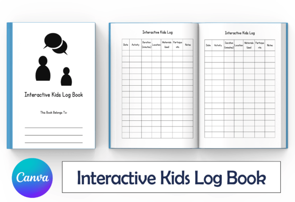 Interactive Kids Log Book