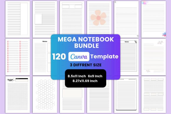 Mega Notebook Paper Bundle 2024
