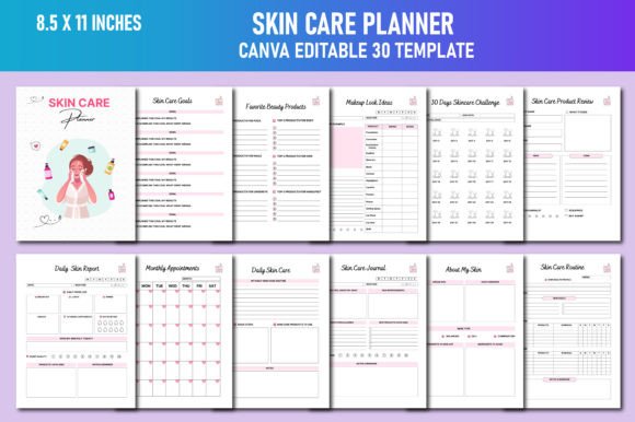 Skin Care Planner: A Practical Guide to Organize Your Beauty Routine