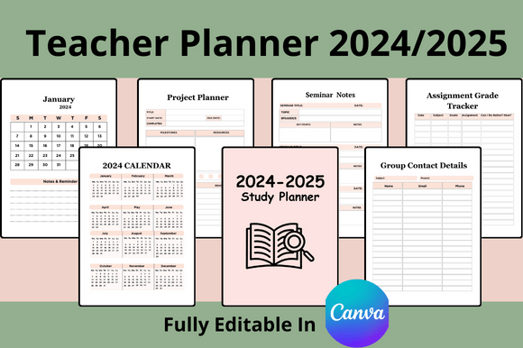 Teacher Planner 2024 2025: A Practical Tool for Educators and More